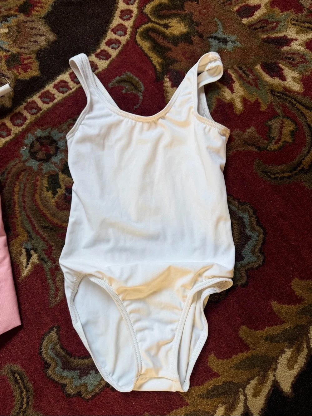 Kids Pink Vest & White Pants and Body Suit Costume
